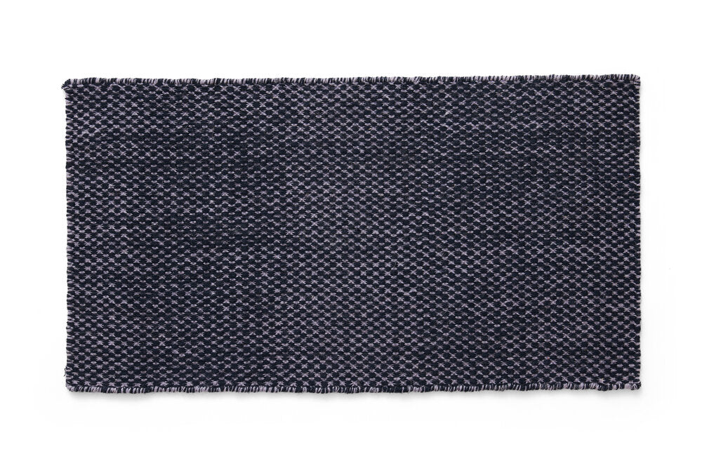 Moiré dørmåtte, Lilac - L95 cm.